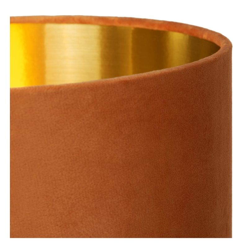 Lucide ESTERAD - Stojacia lampa - Ø 34 cm - 1xE27 - Oranžová